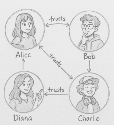 Student and Trust Relation