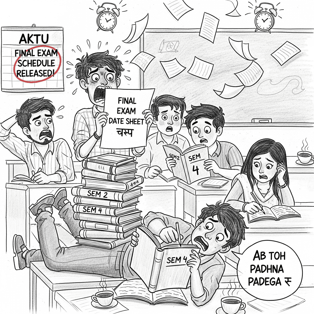 AKTU Final Exam Datesheet 2025