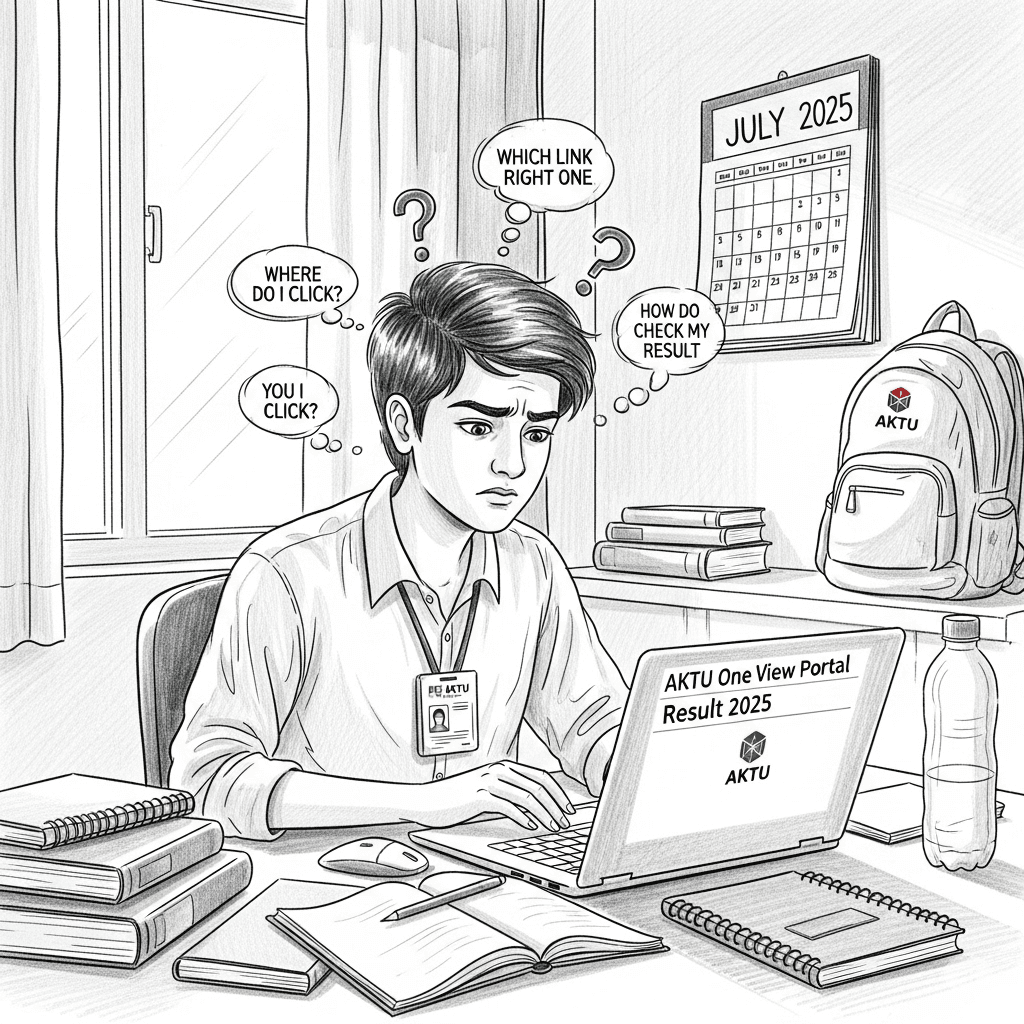 How to check AKTU Result