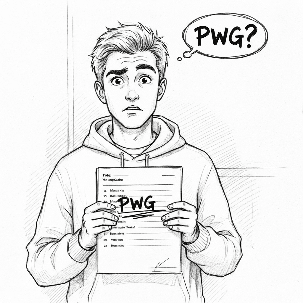 What is PWG in aktu result?